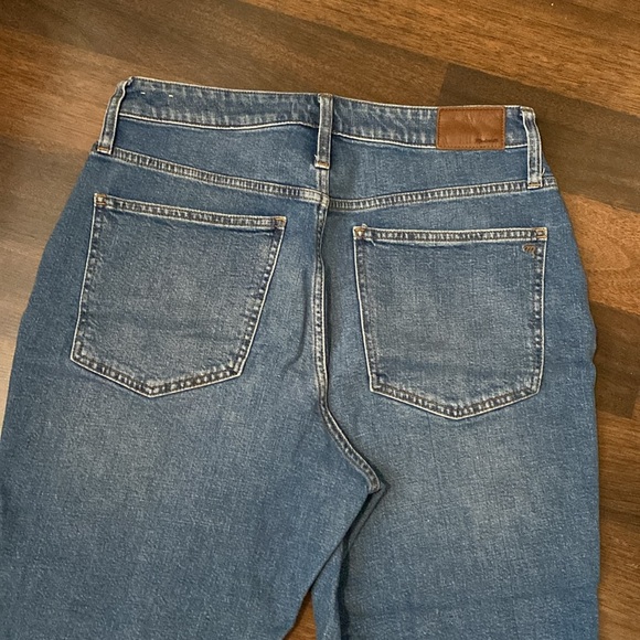 Madewell Slim Demi Boot Cotton Blend Jeans Size 30 - Picture 8 of 14